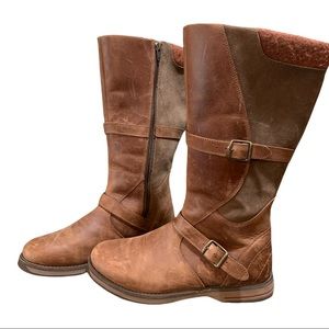 LL Bean Park Ridge Riding Boots Wool Lined
